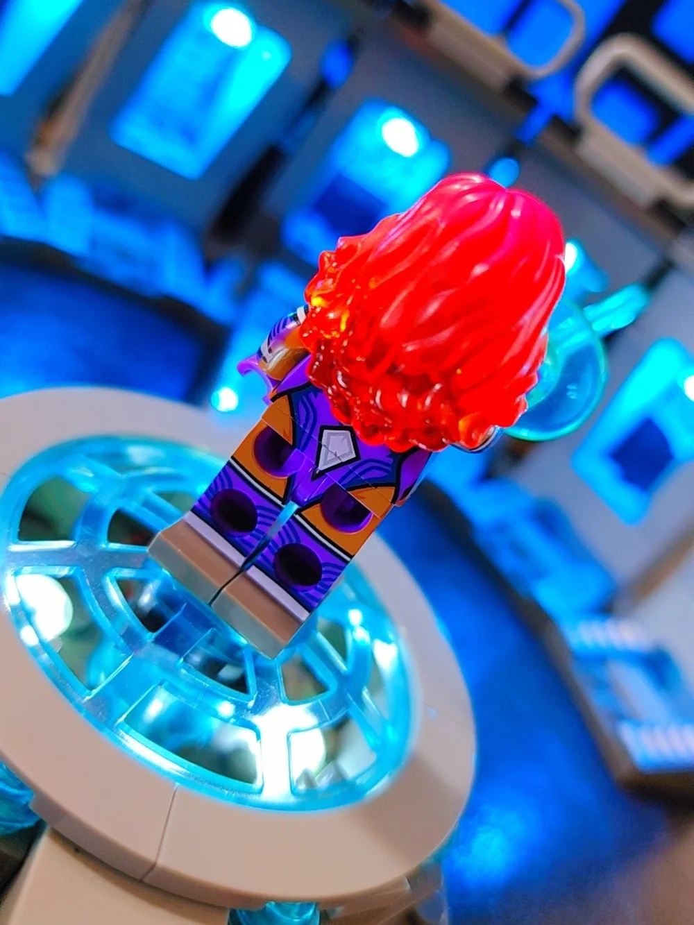 Starfire Teen Titans Minifigure Lego Compatible